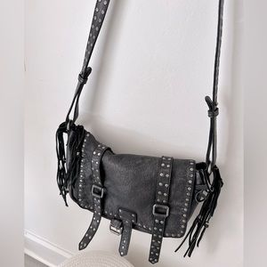 Free People we the free studded messenger bag